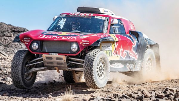 Andrea Peterhansel and wife co-driver Stephane Peterhansel in a MINI John Cooper Rally Works Buggies built by X-raid. (Photo/Supplied)