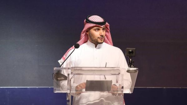 Prince Khaled Bin Alwaleed, president Saudi Sports for All Federation, speaking at the conference.
