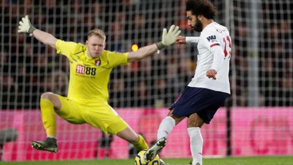 صلاح يسجل هدفه