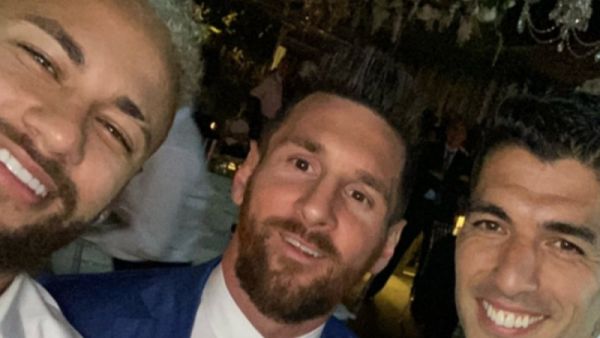 سواريز وميسي ونيمار