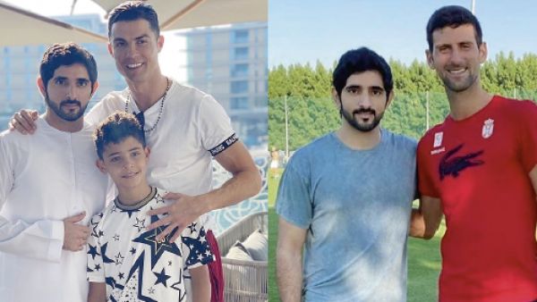  The two sports giants are in Dubai for the New Year celebrations. (Instagram)