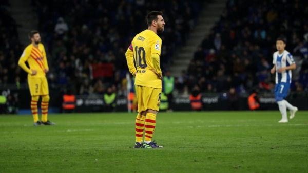 سجل نقاط سيء لبرشلونة هذا الموسم