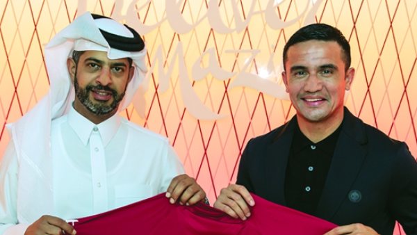 Australian legend Tim Cahill (right) (Photo: sc.qa)
