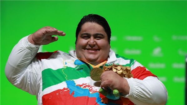 Iranian weightlifter Siamand Rahman, who was famous for breaking world records at Paralympics, passed away at the age of 31 following a heart attack. (Photo: FARS News Agency)