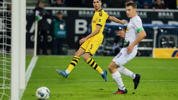 فوز ثمين لدورتموند بقيادة حكيمي