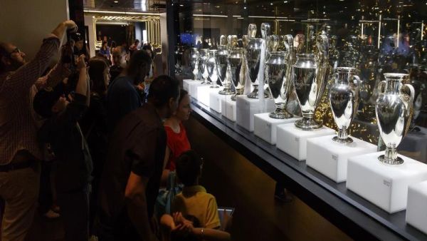 كؤوس ريال مدريد في معرض النادي