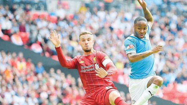 من مواجهة سابقة بين مانشستر سيتي وليفربول