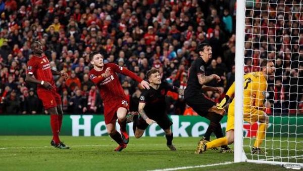 من مواجهة ليفربول وأتلتيكو مدريد في دوري أبطال أوروبا