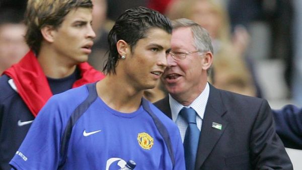 صورة أرشيفية لفيرغسون ورونالدو