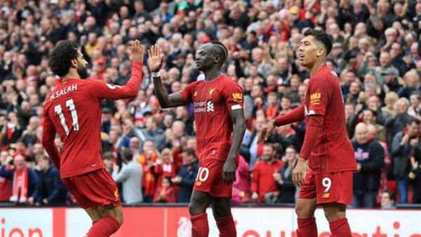 ثلاثي هجوم ليفربول صلاح وماني وفيرمينو