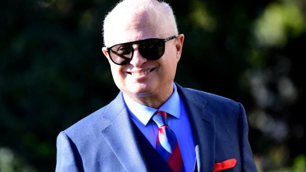 MLB Commissioner Rob Manfred said team owners, like Washington Nationals owner Mark Learner (pictured), could lose up to $4 billion in total if the league doesn't have a season in 2020. Photo: Kevin Dietsch/UPI