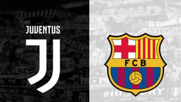 شعارا برشلونة ويوفنتوس