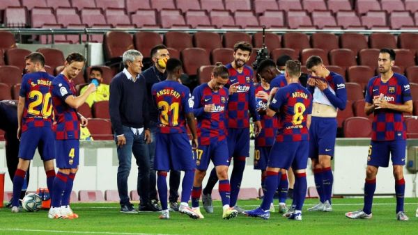 برشلونة يقترب من حسم اللقب