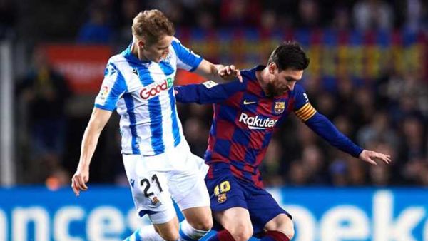 ليونيل ميسي ومارتن أوديغارد