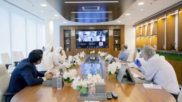 The webinar organized by Dubai Sports Council (DSC) in collaboration with LaLiga (Photo: SG)