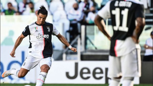 رونالدو يقود يوفنتوس أمام ميلان