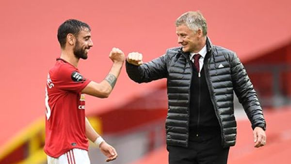 سولشاير ونجم الفريق برونو فيرنانديش