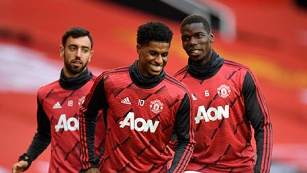 جانب من تدريبات مانشستر يونايتد