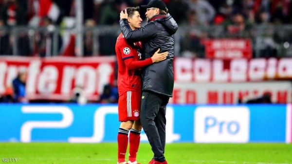 صورة أرشيفية لكلوب وليفاندوفسكي