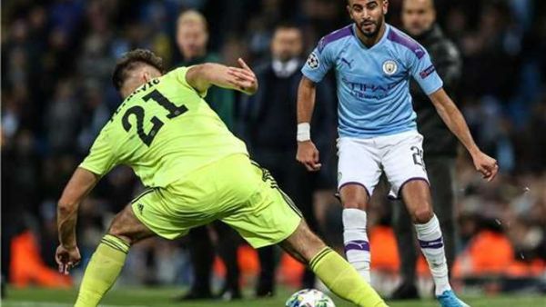 محرز يتطلع للمشاركة مع سيتي أمام ليون