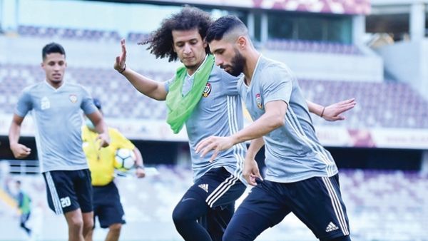 جانب من تدريبات "الأبيض"