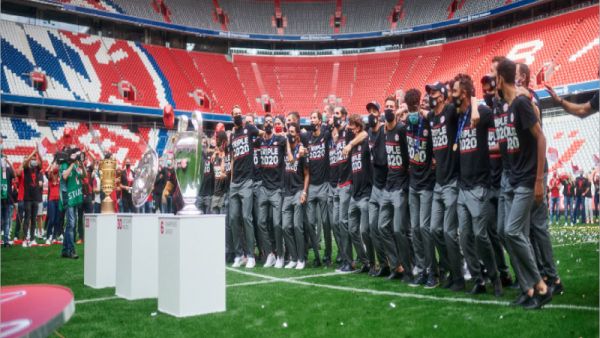 احتفال دون جماهير للبافاري