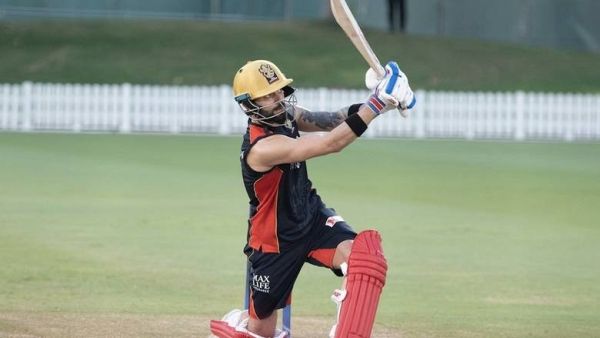 Royal Challengers Bangalore captain Virat Kohli during a practice session in Dubai (Photo: RCB Twitter)