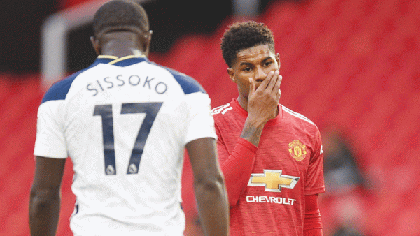 ماركوس راشفورد (يمين)