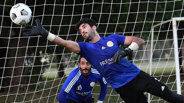 Al Jazira players train ahead of their Arabian Gulf Cup match against Kalba. (Photo: Al Jazira Twitter)