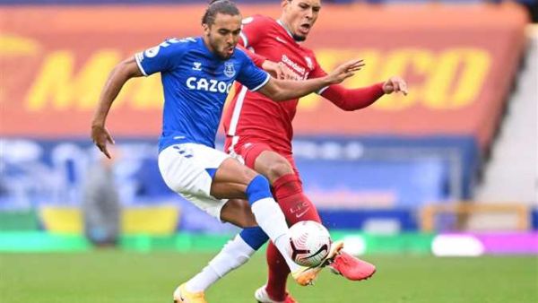 من مباراة ليفربول وإيفرتون في الدوري الإنجليزي