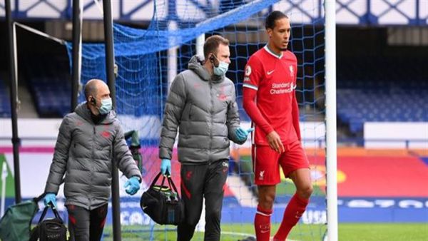 إصابة مؤثرة لفان دايك