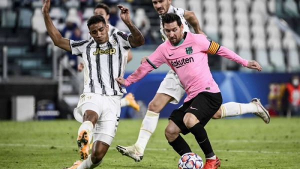من مواجهة الذهاب بين يوفنتوس وبرشلونة
