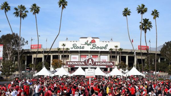 UCLA says Saturday's game against Stanford at the Rose Bowl in Pasadena, Calif., will be the Bruins' final game of the season. (Photo: Juan Ocampo/UPI)