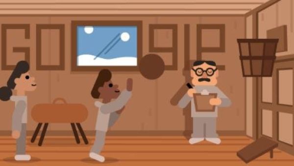 Google is paying homage to Dr. James Naismith who invented the game of basketball. (Photo: Google)