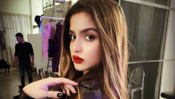 Hala Al Turk visited the mall to advertise her new cosmetic products that carry her name