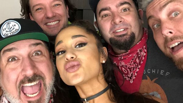 NSYNC and Ariana Grande 