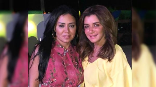 Ghada Adel and Rania Youssef participate in the series "Mamlaket Ibless"
