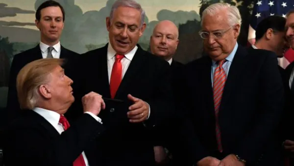 Benjamin Netanyahu and Donald Trump (Twitter)