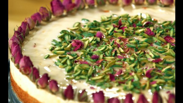 وصفة البسبوسة بالزعفران