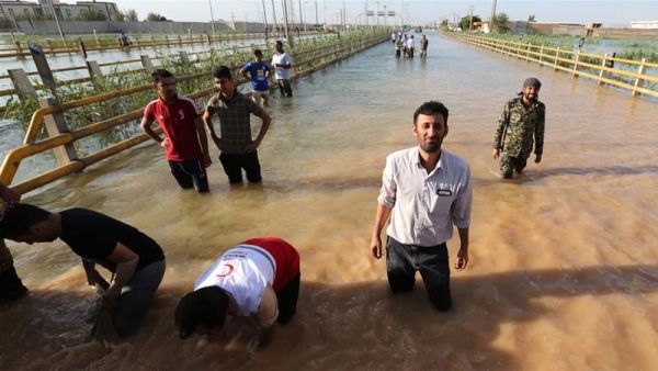 Floods in Iran. (AFP/ File Photo)