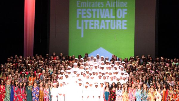 مهرجان طيران الإمارات للآداب. (أرشيفية). مهرجان طيران الإمارات للآداب. (أرشيفية).