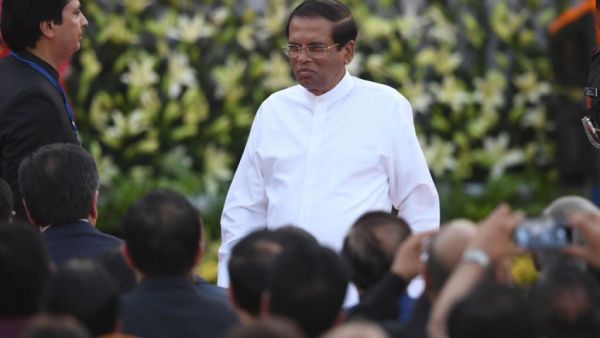 Sri Lanka’s president Maithripala Sirisena has sacked the national intelligence chief. (AFP/ File Photo)