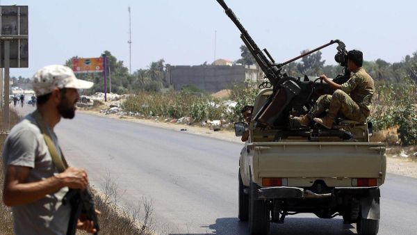 Armed clashes on Thursday morning renewed between the Libyan government and Haftar forces. (AFP/ File Photo)