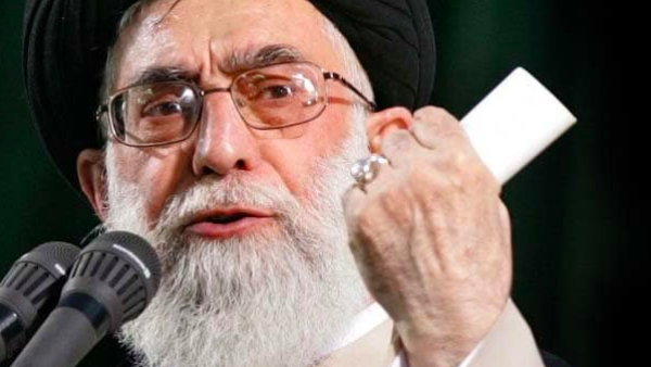 Ali Khomeini in a strident mood (AFP/File Photo) 