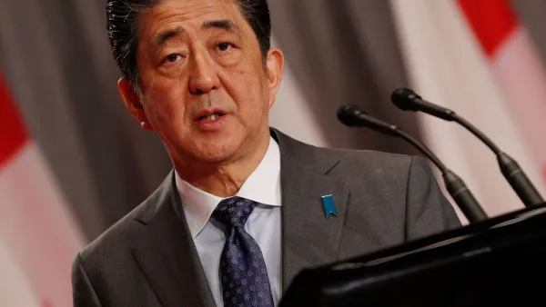 Japan's Prime Minister Abe Shinzo will start his state visit to Tehran from Wednesday. (AFP/ File Photo)