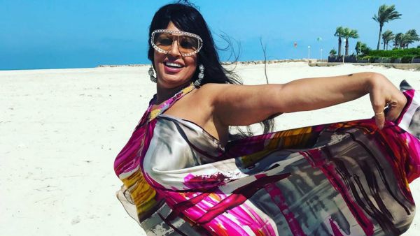 Fifi Abdo appeared alongside Lebanese singer Rami Ayach in the music video for the song Sakaker Al Sukkar Source fifiabdouofficial Instagram