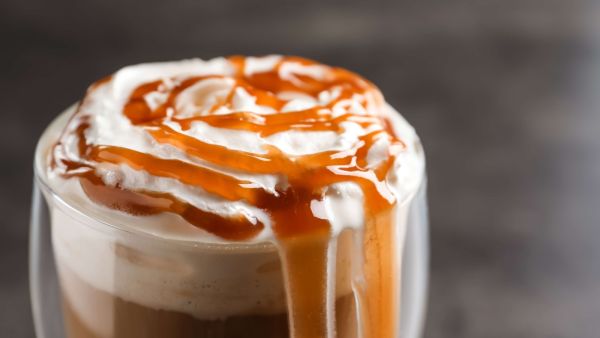 شراب كراميل فرابتشينو المثلج 