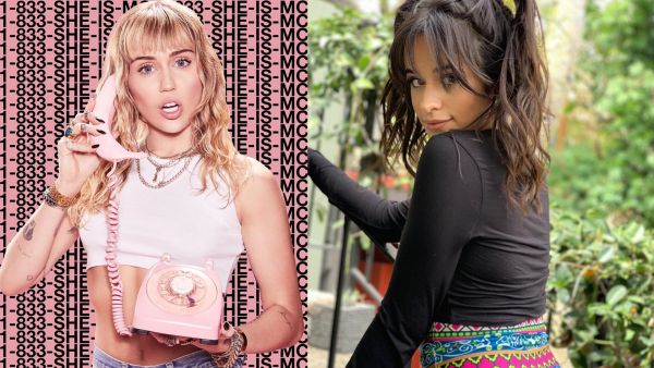 Miley Cyrus and Camila Cabello