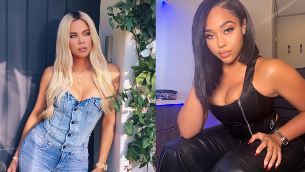 Khloe Kardashian and Jordan Woods 