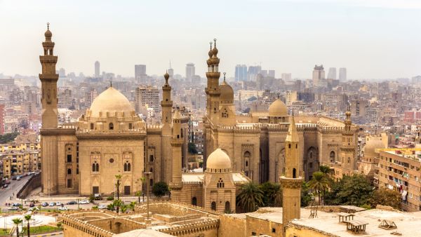 View of the Mosques of Sultan Hassan and Al-Rifai in Cairo. (Shutterstock/ File Photo)